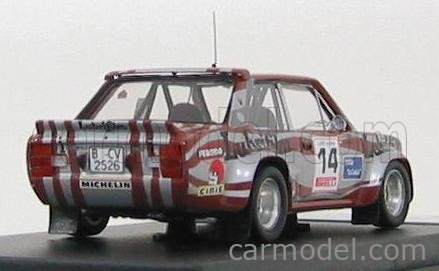 PITES-MINIATURES PM-R002 Scale 1/43 | FIAT 131 ABARTH N 14