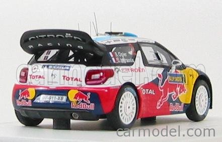 Citroën DS3 WRC #2 2nd Sweden Rally 2011 - 1:43 Spark # S3301