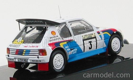1:24 PEUGEOT 205 TURBO 16 EVO 2 SALONEN-HARJANNE 1000 LAKES RALLY 1985 FIA WRC 