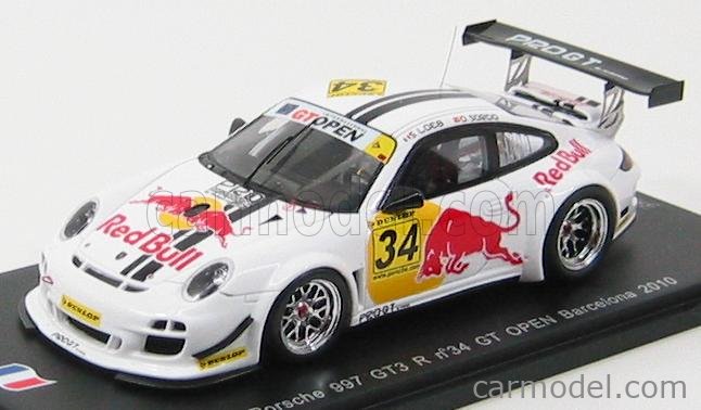 PORSCHE - 911 997-2 GT3R RED BULL N 34 GT OPEN BARCELONA 2010 S.LOEB -  D.SORDO