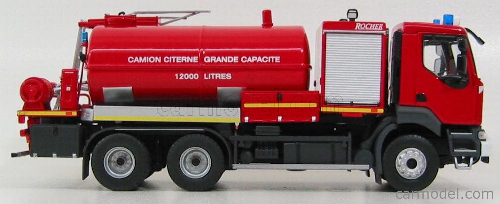 Renault - Kerax Citerne Eau et Mousse Pompiers - Eligor - 1/43 - Autos