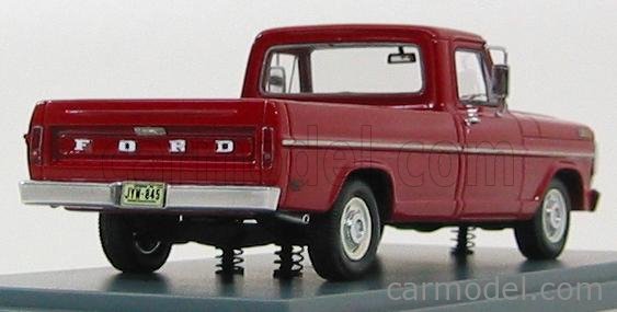 Ford F100 pick-up red 1968 1:43 NEO 44845 