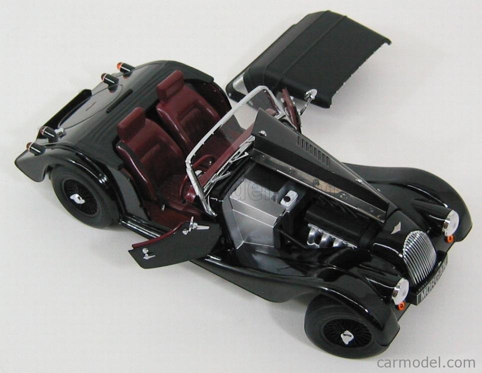 1/18 Kyosho Morgan 4/4 Sport 2008 Black Diecast Model Car Black 08115BK 