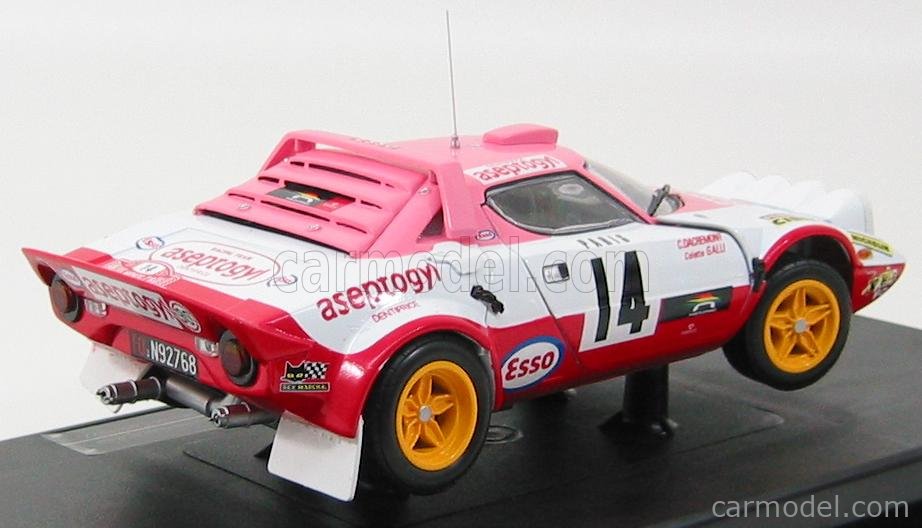 Lancia Stratos HF Rally 1977 – Modèle Réduit 1/18 SunStar (Neuf)