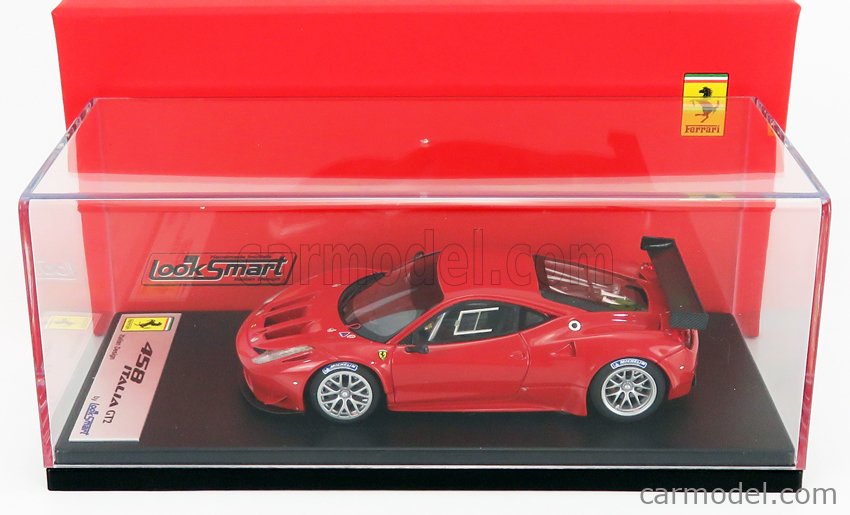 LOOKSMART LS390A Scale 1/43 | FERRARI 458 ITALIA 8C GT2 2011 ROSSO ...