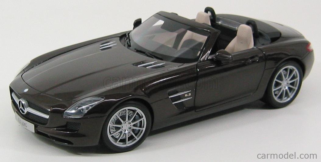 MINICHAMPS B66960080 Scale 1/18 | MERCEDES BENZ SLS ROADSTER 6.3 AMG ...