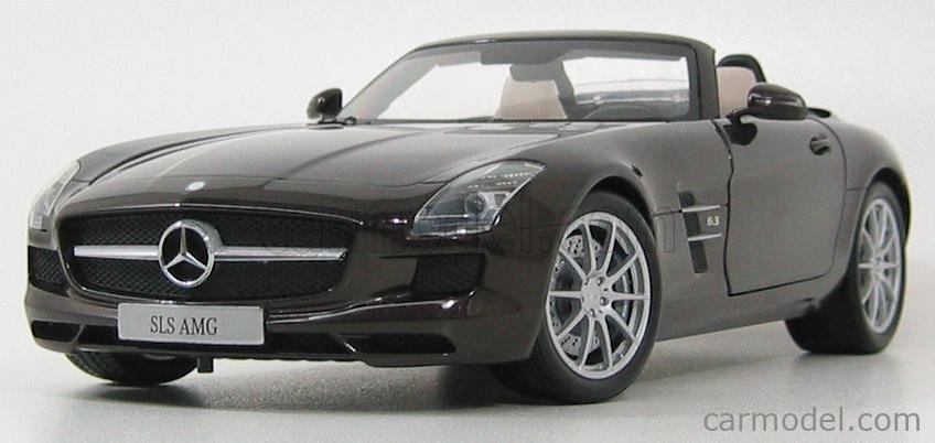 MINICHAMPS B66960080 Scale 1/18 | MERCEDES BENZ SLS ROADSTER 6.3 AMG ...