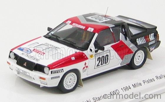 MITSUBISHI - STARION 4WD N 200 RALLY MILLE PISTES 1984 L.LAMPI - P.KUUKKALA