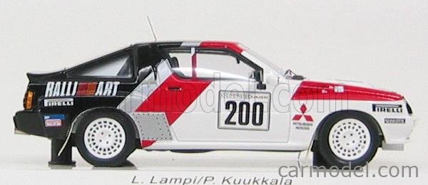 MITSUBISHI - STARION 4WD N 200 RALLY MILLE PISTES 1984 L.LAMPI - P.KUUKKALA