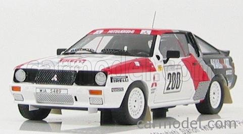 MITSUBISHI - STARION 4WD N 200 RALLY MILLE PISTES 1984 L.LAMPI - P.KUUKKALA