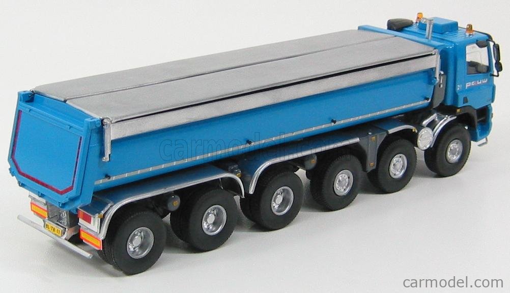 LIONTOYS A926 Escala 1/50 GINAF X6460S TRUCK 6 ASSI BLUE GREY