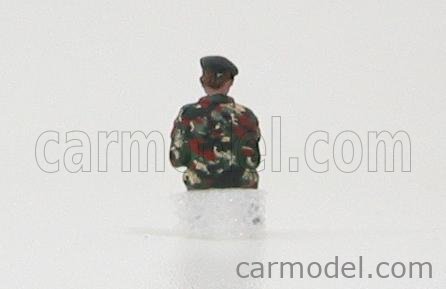 EXCALIBUR EXP43-132A Scale 1/43 | ESERCITO ITALIANO SOLDATO SEDUTO -  UNIFORME MIMETICA VERDE ANNI 1990-2000 CON BASCO NERO MILITARY CAMOUFLAGE