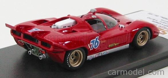 Elite Hot Wheels 1/18 Ferrari 512S Spider - NART N°23 - 24h Daytona 1971 - Rouge