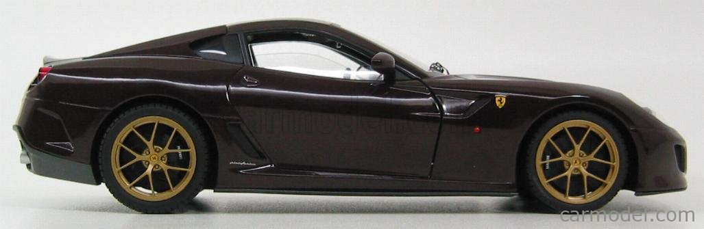 MATTEL HOT WHEELS V7424 Scale 1/18 | FERRARI 599 GTO 2010