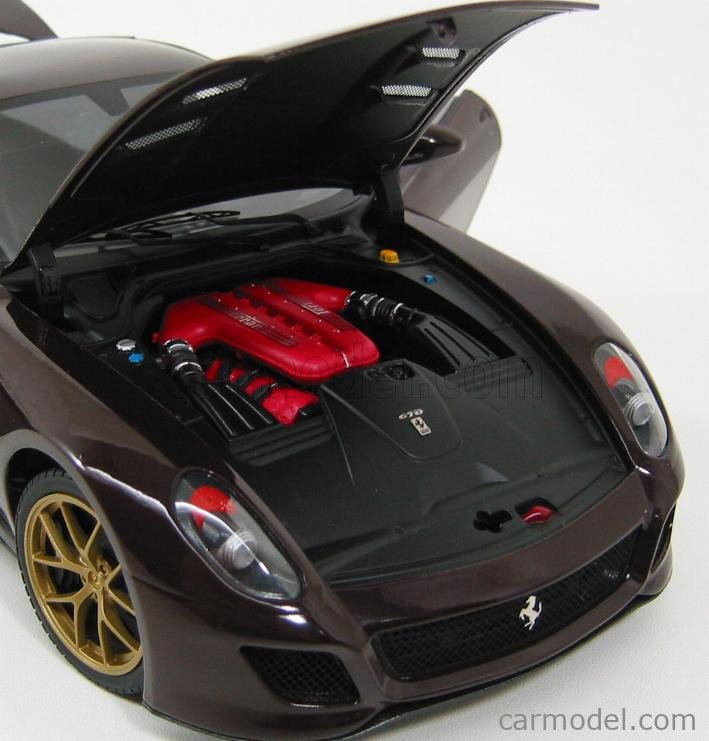 MATTEL HOT WHEELS V7424 Scale 1/18 | FERRARI 599 GTO 2010