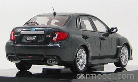 CARNEL 1/43 スバル WRX STI Type S Black CARNEL 1/43 SUBARU WRX STI Type S (VAB) 2018 Crystal Black