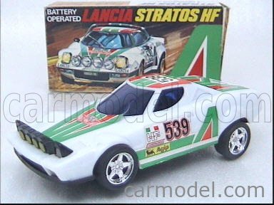 Modèle Réduit 1:87 Brekina Plast Lancia Stratos HF 1980 Total #1 - Réf. BRE29658 - Neuf