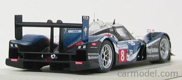 Spark 1/43 Peugeot 908 HDi FAP #8 2nd Le Mans 2007 S1273