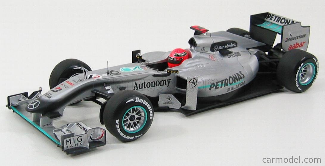 MINICHAMPS  2010  MERCEDES  GP  PETRONAS