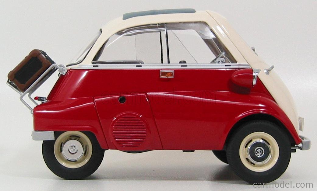 PREMIUM CLASSIXXS 10004 Scale 1/12 | BMW ISETTA 250 EXPORT 1960 RED IVORY