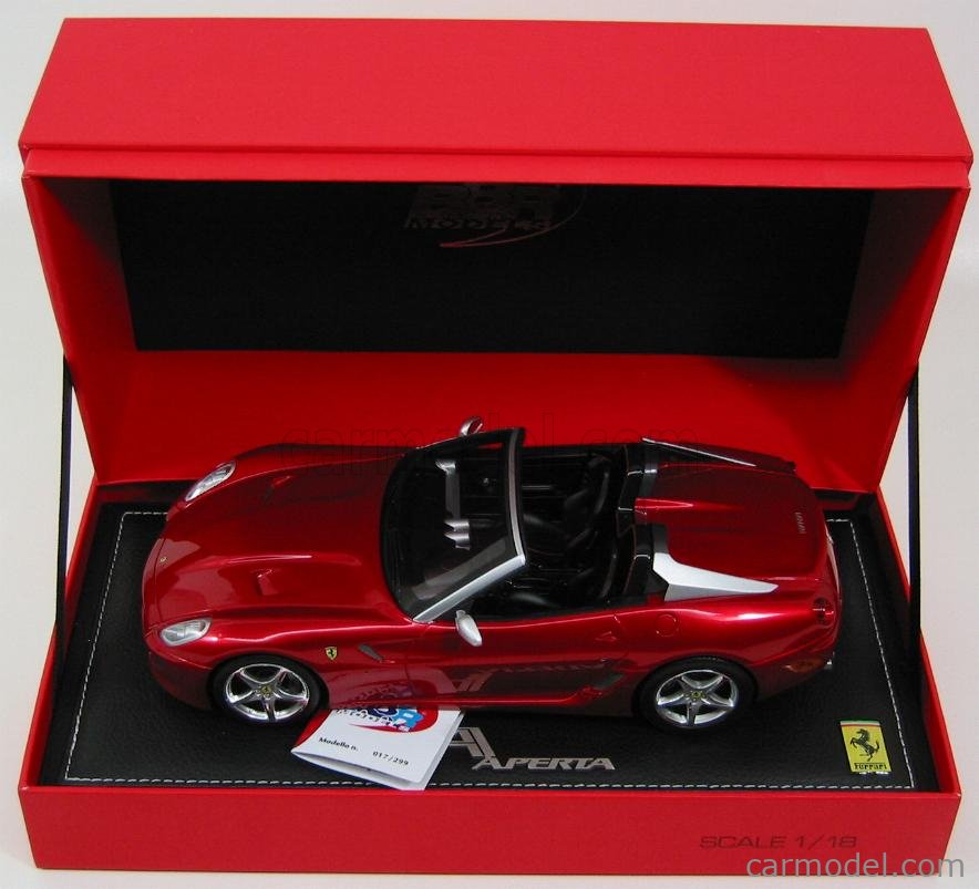 BBR Models 599XX レッド 1/18 2010 120台限定 BBR Models 599XX レッド 1/18 2010 120台限定 - メルカリ