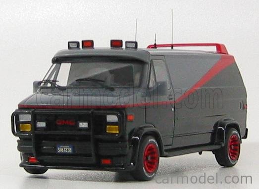 ミニカー Hot Wheels A-Team Van 1:43 2011 Hot Wheels Premiere A-TEAM VAN - 1983 GMC Vandura