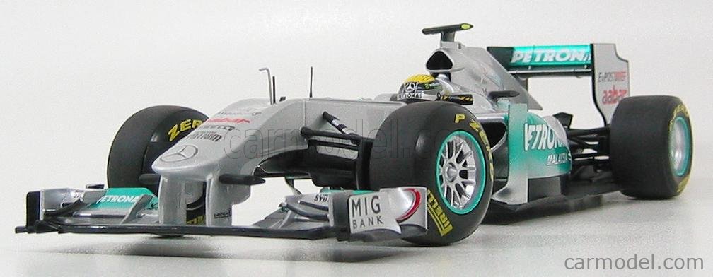 MERCEDES GP - F1 MGPW02 PETRONAS N 8 SHOWCAR 2011 NICO ROSBERG