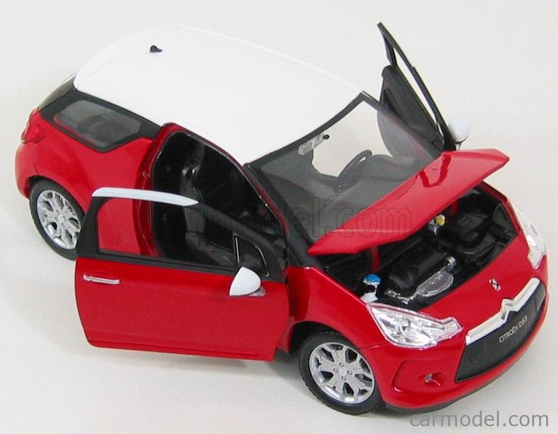 WELLY 1:24 Scale Diecast Model Car Collection 2010 CITROEN C3