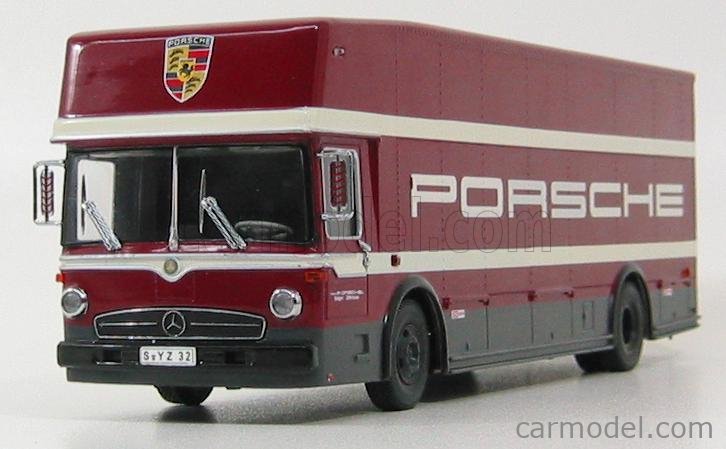 MERCEDES BENZ - TRUCK CAR TRANSPORTER PORSCHE