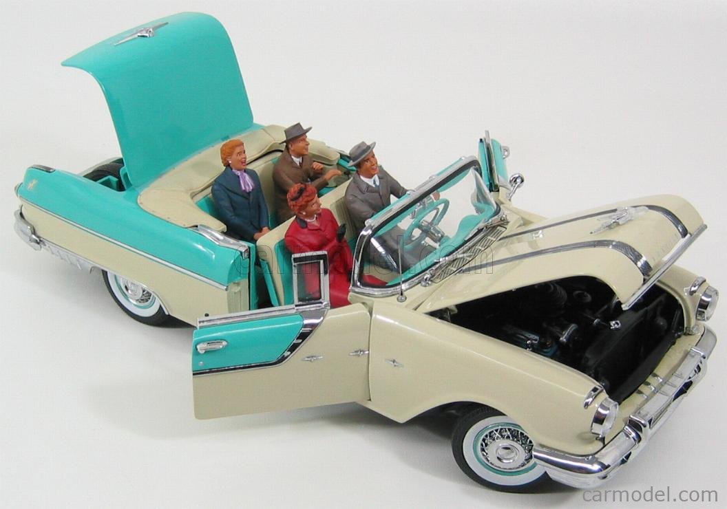 値下げ：1/18 1955ポンティアックスターチーフコンバーチブル 1955