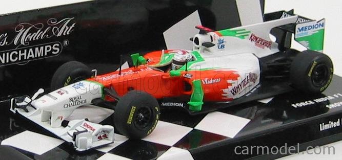 Spark 1/43 Force India VJM04 N°14 – GP Monaco 2011 – Adrian Sutil – Neuf