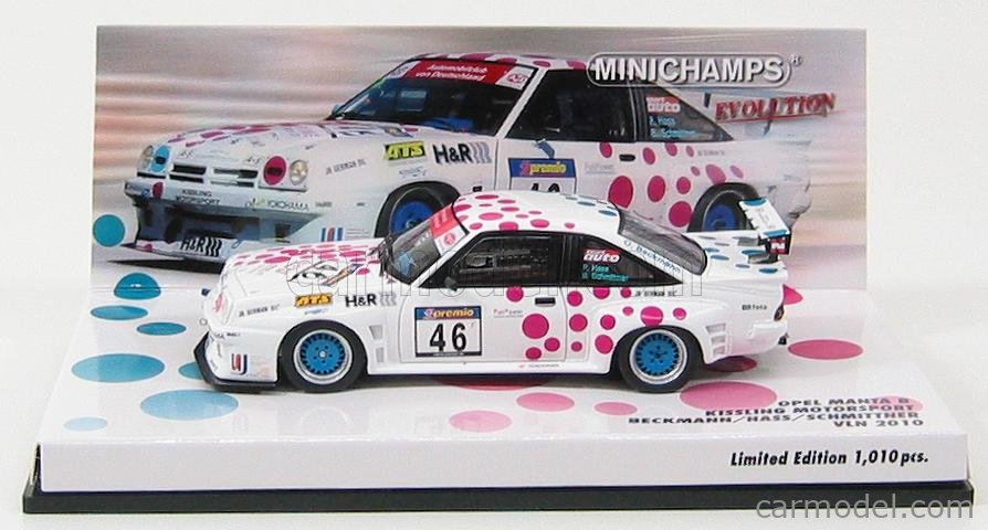 MINICHAMPS 437104046 Scale 1/43 | OPEL MANTA N 46 VLN 2010