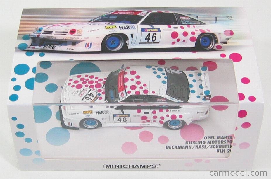 MINICHAMPS 437104046 Scale 1/43 | OPEL MANTA N 46 VLN 2010