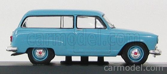 W96 Simca Aronde Chatelaine 1961 1/43 Scale Light Blue Tracked 48 Post 