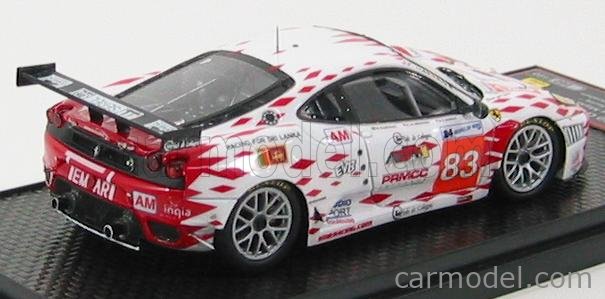 BBR-MODELS BBRC67 Scale 1/43 | FERRARI F430GT LMGT2 N 83 JMB RACING LMGT2 CLASS 24h LE MANS 2011