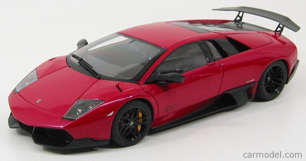 AUTOART 74626 Masstab: 1/18 | LAMBORGHINI MURCIELAGO LP670-4 SV SUPERVELOCE  2009 RED MET