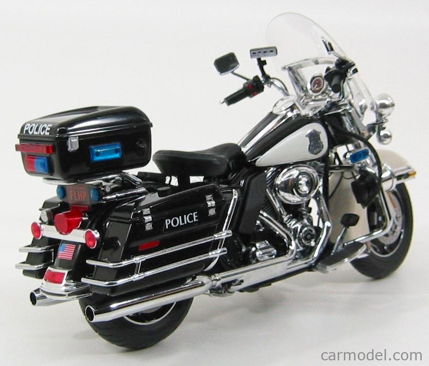 HIGHWAY61 81171 Scale 1/12 | HARLEY DAVIDSON H-D FLHP ROAD KING POLICE ...