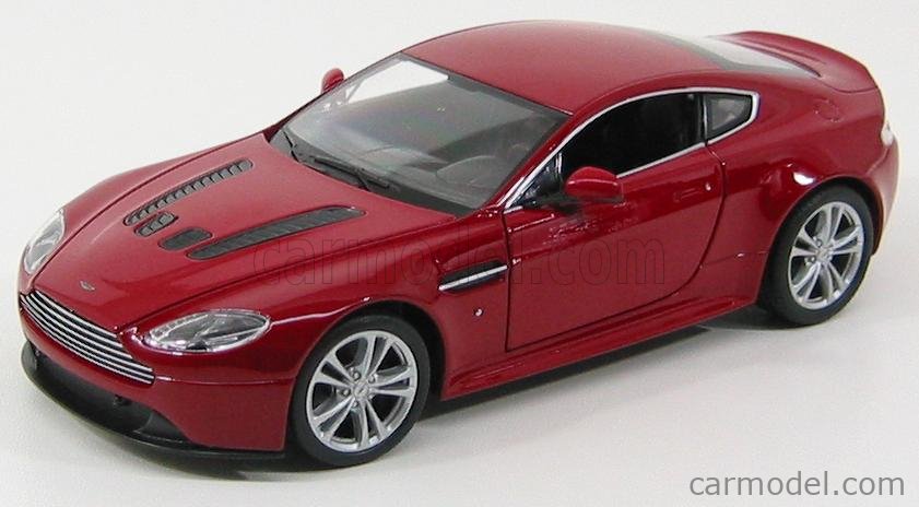 WELLY WE24017R Scale 1/24 | ASTON MARTIN VANTAGE V12 2009 RED MET