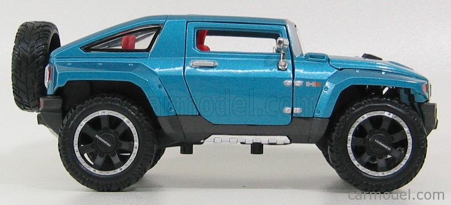 Maisto 31285 Scale 124 Hummer Hx Concept 2008 Blue Met