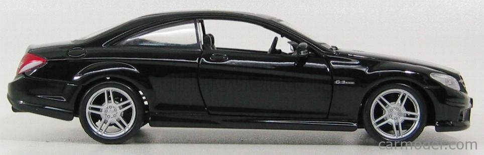 Maßstab G 1:24 Mercedes CL 63 CL63 AMG V12 Detaillierte Maisto Modellauto Black 