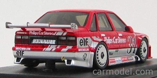 Miniature Renault 5 1/43 Spark Turbo No.14 Championnat De France Production 1985 1