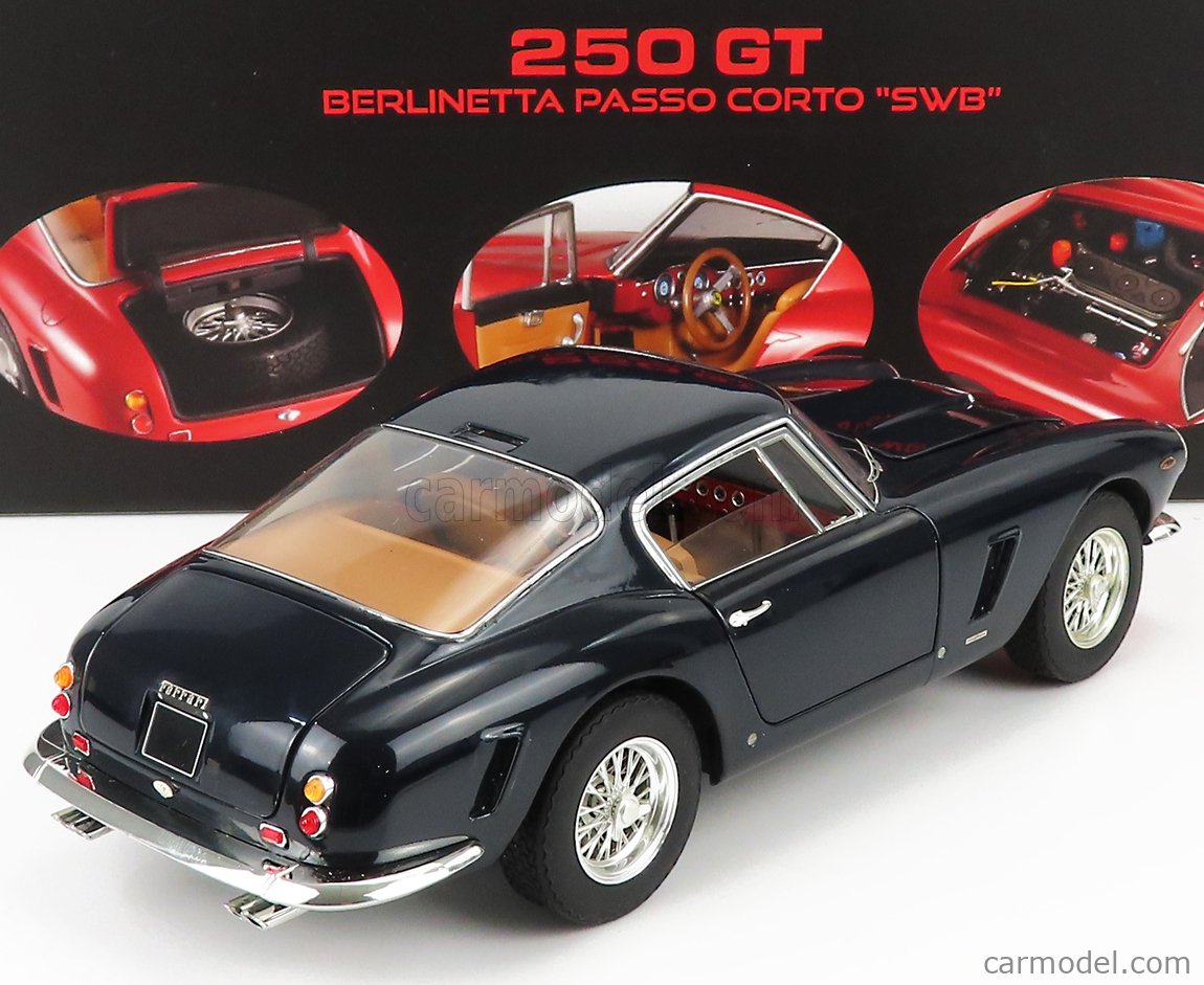 MATTEL HOT WHEELS W1180 Scale 1/18 | FERRARI 250 GT SWB BERLINETTA
