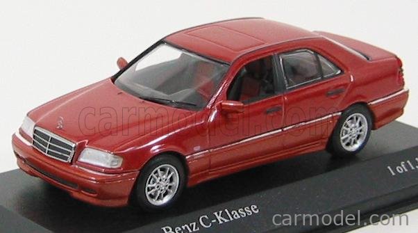 MINICHAMPS 430037000-ORANGE Scale 1/43 | MERCEDES BENZ C-CLASS 1997 ...