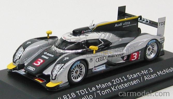 AUDI - R18 TDI N 3 5th 24h LE MANS 2011 D.CAPELLO - T.KRISTINSEN - A.McNISH