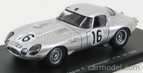 Décalcomanies 1:43 Jaguar E-Type Peter Nöcker - Limbourg GP 1964 - Modèle à Monter