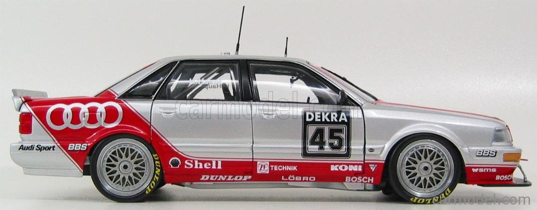 1:18 Minichamps 1990 Audi V8 Quattro DTM # 45 ROHRL