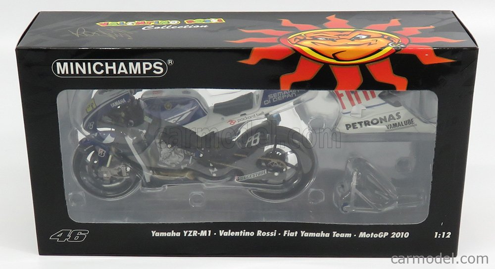 MINICHAMPS 122103046 Scale 1/12 | YAMAHA YZR-M1 N 46 MOTOGP 2010