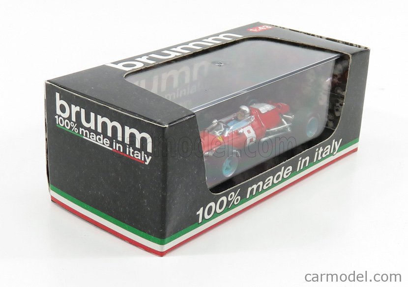 Ferrari 158 De Bandini - Autriche 1964 N°8 - Miniature 1/43 IXO - Métal Blanc