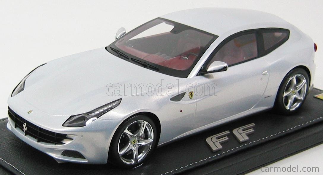 お買い得2024BBR フェラーリ FF Street 20111/18 ミニカー シルバー Ferrari BBR
