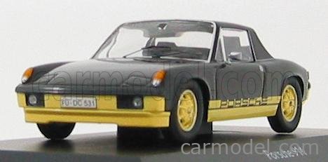 シュコー Schuco ポルシェ Porsche 914/6 希少 １/43 Schuco Junior Line VW Porsche 914/6 selten hellblau rar